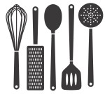 5 out of 5 kitchen utensils
